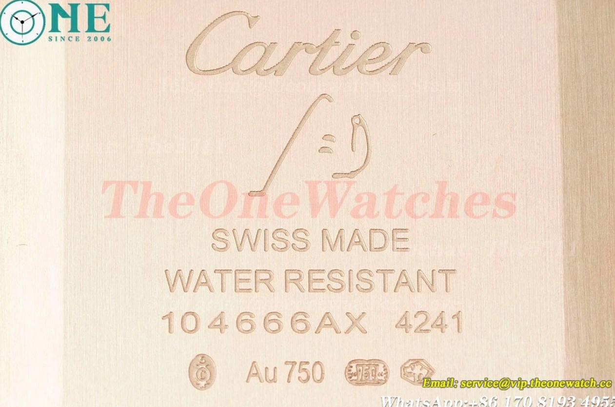 Dial Santos Quartz AF Blue LE Silver RG Dumont 0301